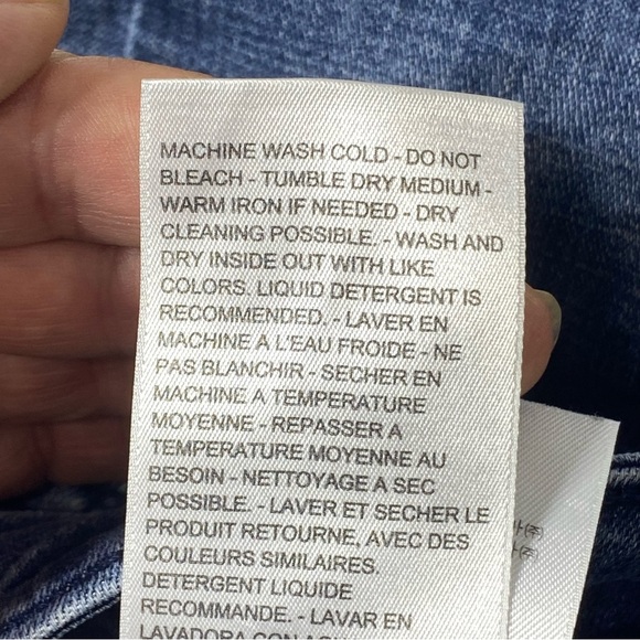 Levi's Jeans Women's W28 Blue Mid Rise Skinny Leg Flower Embroidery Casual Denim - Picture 12 of 16